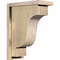 Ekena Millwork Newport Rough Sawn Corbel w/Backplate, Douglas Fir, 6"W x 12"D x 16"H COR06X12X16NEW01RDF - alternate 1